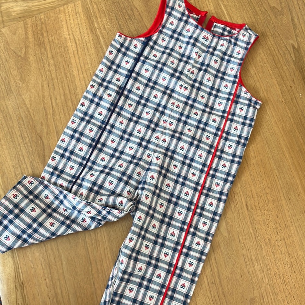 Vintage Fourth of July coverall / jumper